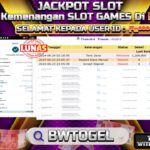 BUKTI JACKPOT SLOT GEMSTONES GOLD TERPERCAYA DI INDONESIA TGL 24-06-2024