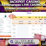 BUKTI JACKPOT LIVE CASINO MEGAWHEEL  TERPERCAYA DI INDONESIA TGL 14-07-2024