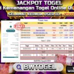 BUKTI JACKPOT TOGEL ONLINE POOL TAIWAN TERPERCAYA DI INDONESIA TGL 03-08-2024