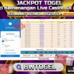 BUKTI JACKPOT LIVE CASINO SICBO TERPERCAYA DI INDONESIA TGL 14-08-2024