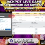 BUKTI JACKPOT LIVE GAME TERPERCAYA DI INDONESIA TGL 21-12-2024