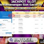 BUKTI JACKPOT SLOT WILD BANDITO TERPERCAYA DI INDONESIA TGL 02-01-2025